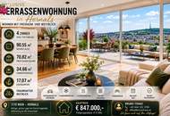 FAMILIENWOHNUNG MIT XXL-FREIFLÄCHEN IN BESTER AUSSICHTSLAGE |+ 4 ZIMMER + TERRASSE, BALKONE & EIGENER GARTEN