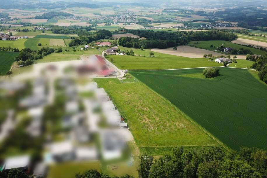 Sonniges Baugrundstück mit zusätzlichem Grünland in ruhiger Lage!, Grund und Boden-kauf, 238.750,€, 4223 Perg