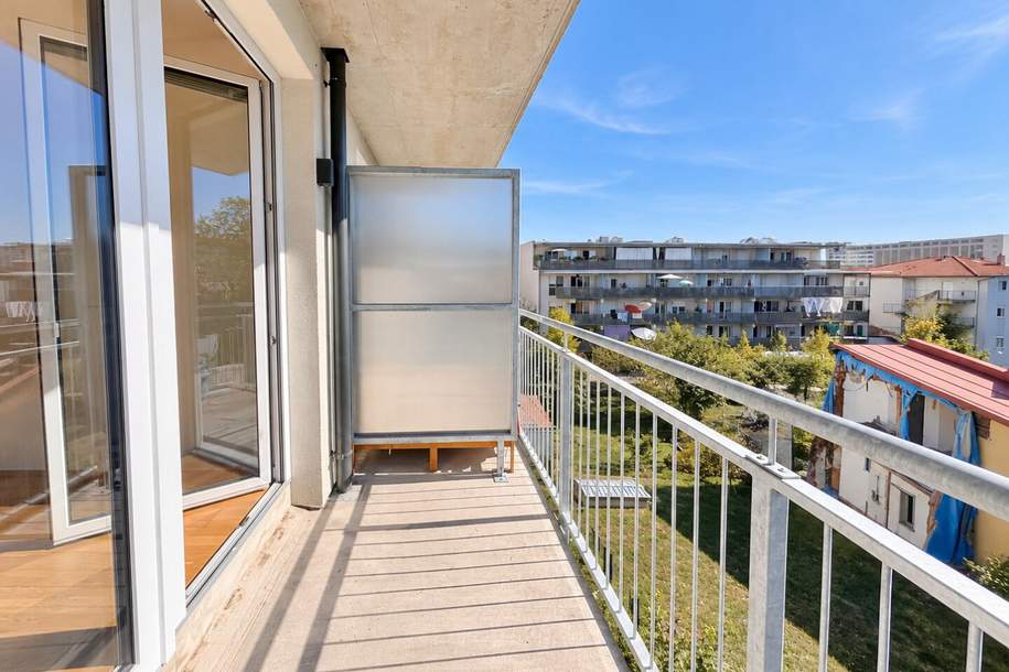 Helle 2-Zimmer-Wohnung mit Balkon, in Graz-Eggenberg, Wohnung-miete, 992,63,€, 8020 Graz(Stadt)