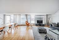Lichtdurchflutete Maisonette-Wohnung mit Dachterrasse, Nähe Arenbergpark