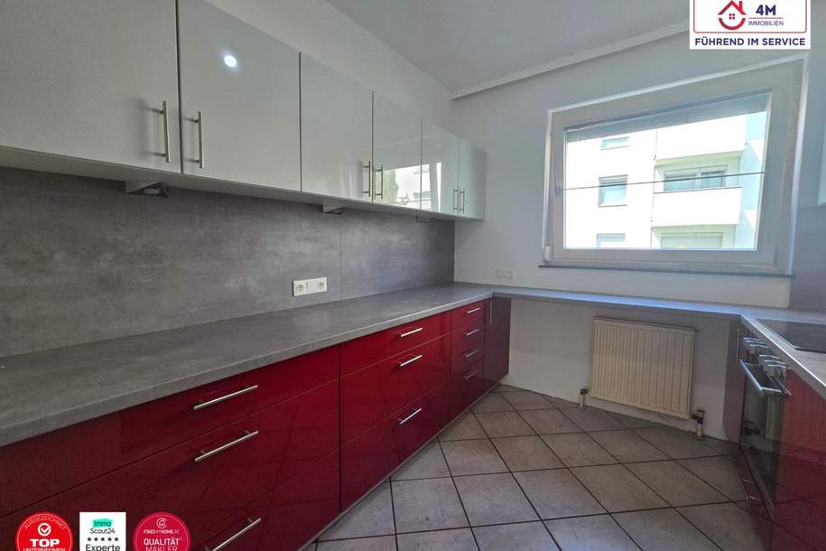 **Großzügig geschnittene 89m2, 3 Zimmer Neubauwohnung + Balkon + Einbauküche &amp; Kellerabteil in zentraler Lage in 1140 Wien! + Autoabstellplatz, Wohnung-kauf, 360.000,€, 1140 Wien 14., Penzing