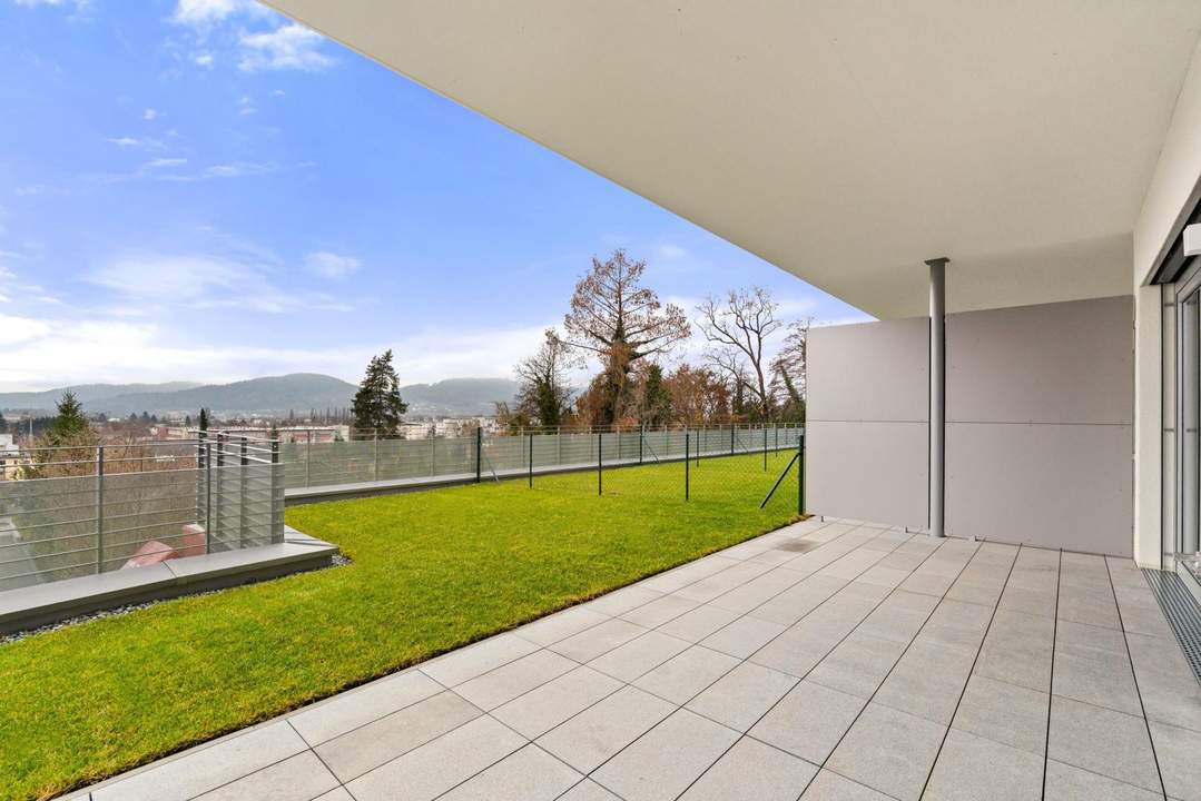 Erstbezug: Moderne, barrierefreie Gartenwohnung in St. Martin bei Klagenfurt