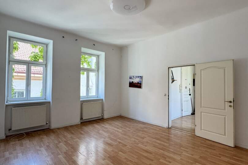 Charmante Altbauwohnung in absoluter Ruhelage mit Grünblick, Wohnung-kauf, 175.000,€, 1200 Wien 20., Brigittenau