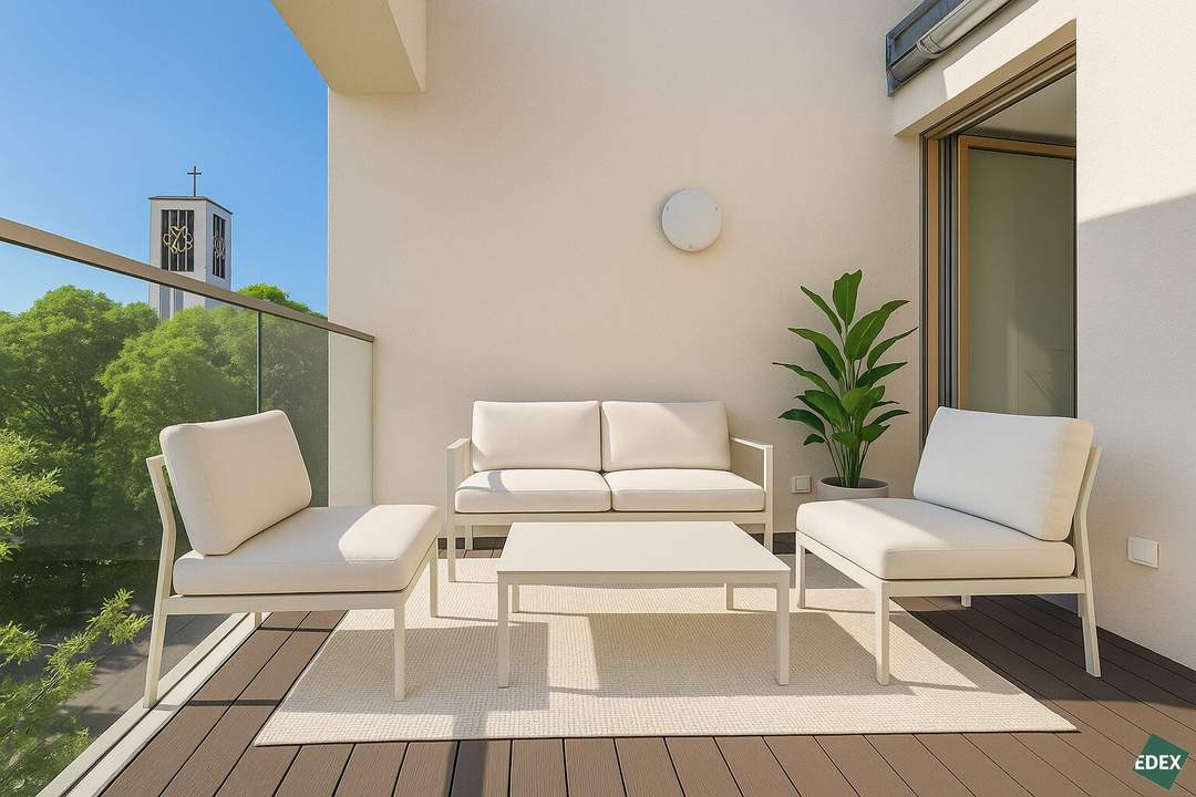 Sandleiten 64 | Traumhafte 2-Zimmer-Wohnung mit zwei Terrassen