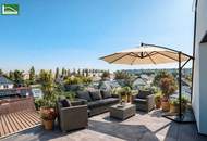 PROVISIONSFREI! Ihr neues Zuhause nahe der Alten Donau: Luxuriöses Penthouse mit 5 Terrassen!