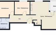 Helle, komfortable Dachgeschosswohnung in Bregenz mit 3 Zimmern und bester Infrastruktur