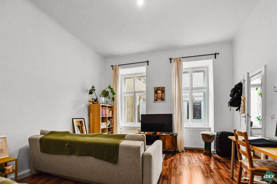 Attraktive 1,5-Zimmer Wohnung in Hofruhelage mit guter Anbindung, Wohnung-kauf, 175.000,€, 1170 Wien 17., Hernals