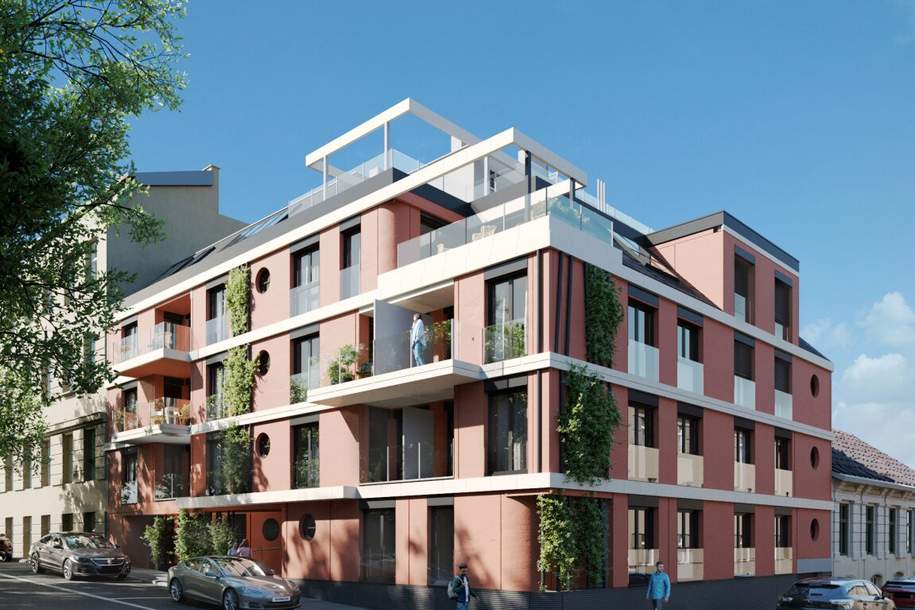 *Neubau in top Lage von Gersthof* 2-3-Zimmer-Wohnungen bezugsfertig ab November 2024, Wohnung-miete, 1.148,01,€, 1180 Wien 18., Währing