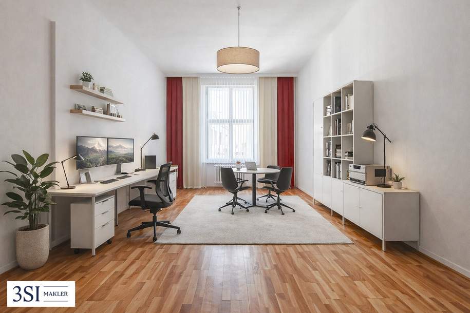 Elegantes Büro/Praxis im Herzen Wiens – 107m² in Top-Lage!, Wohnung-miete, 2.299,00,€, 1010 Wien 1., Innere Stadt