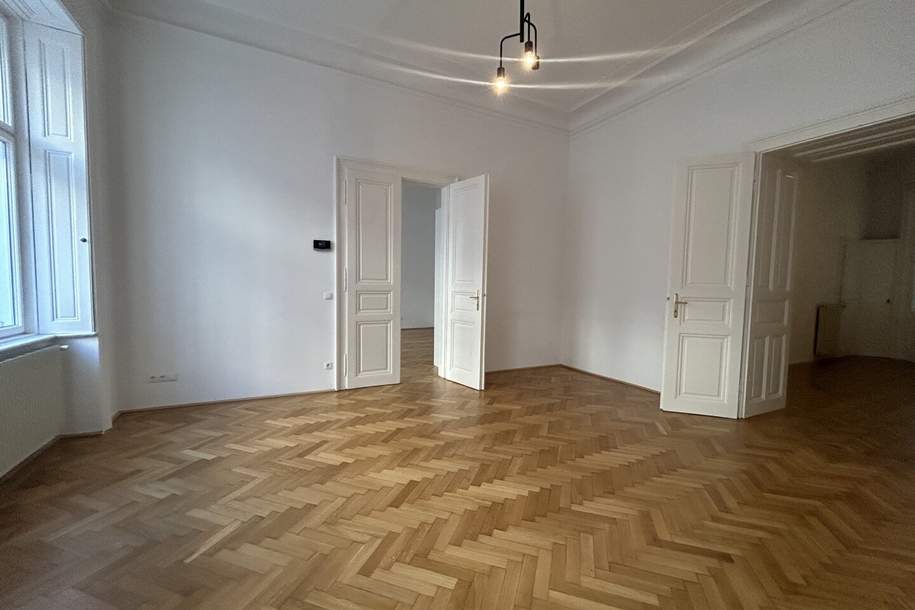 1030, Nähe Stadtpark! Elegante Altbauwohnung mit Loggia! UNBEFRISTET!, Wohnung-miete, 2.266,42,€, 1030 Wien 3., Landstraße