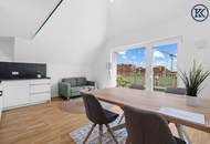Ein Nest zum Verlieben – Wunderschöne 3-Zimmer-Dachgeschosswohnung mit sonniger Terrasse nahe U1 Kagraner Platz