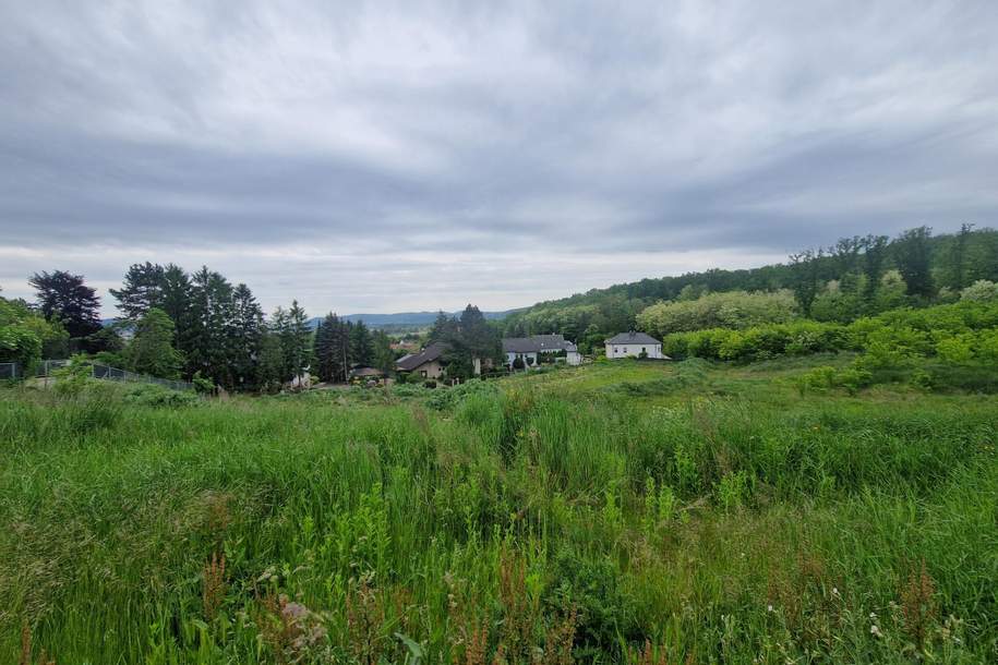 TRAUMGRUNDSTÜCK GESUCHT? AUSSERGEWÖHNLICHE, RUHIGE, ERHÖHTE WOHNLAGE IN LEOBENDORF, Grund und Boden-kauf, 360.000,€, 2100 Korneuburg