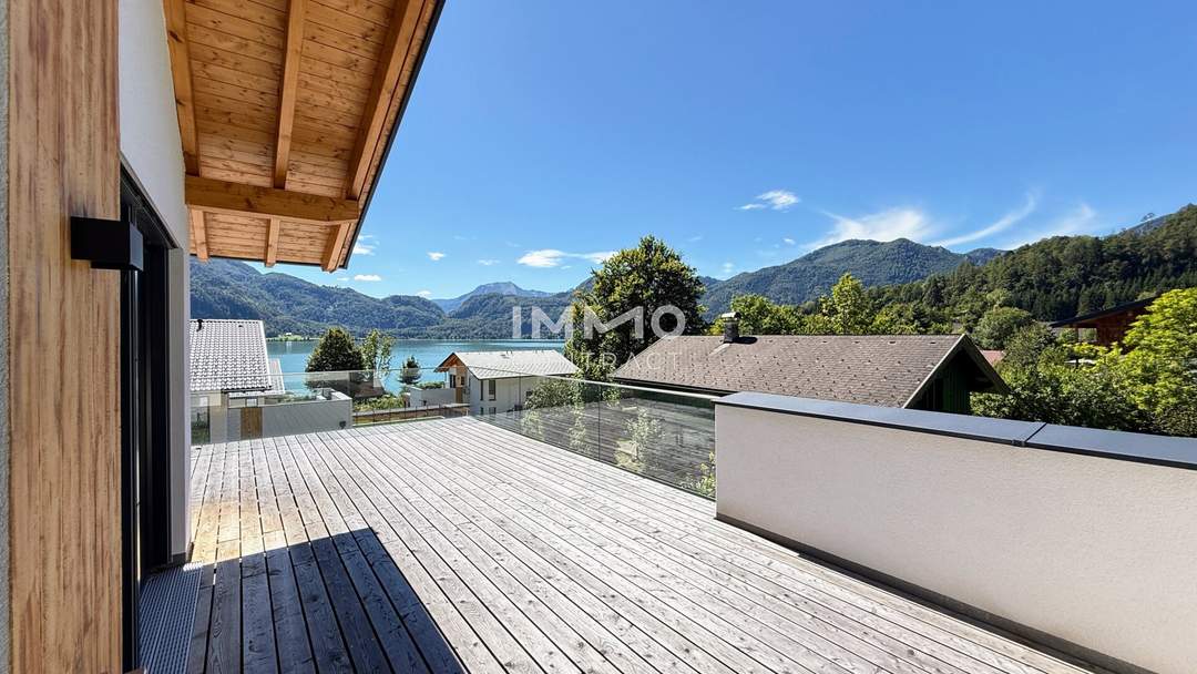 Penthouse mit XL-Terrasse & Seeblick – letzte verfügbare Dachgeschosswohnung! - SEE.LEBEN Mondsee