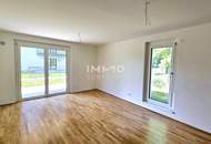 Südgarten in Ruhelage: Provisionsfreie 4-Zimmer-Wohnung, 2 Bädern, Eigengarten mit Grünblick