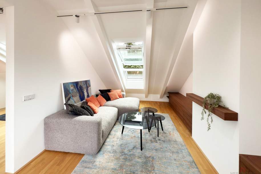 Suite Kaiser Franz Joseph - 2-Zimmer Dachgeschoss Wohnung mit Terrasse, Wohnung-kauf, 727.000,€, 6020 Innsbruck-Stadt