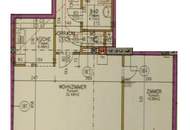 22. Super aufgeteilte 2-Zimmer-Wohnung - Befristet vermietet!