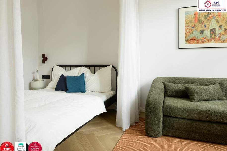 Stilvolle möblierte Designer Wohnung -Erstbezug nach Generalsanierung, Wohnung-kauf, 200.000,€, 1150 Wien 15., Rudolfsheim-Fünfhaus