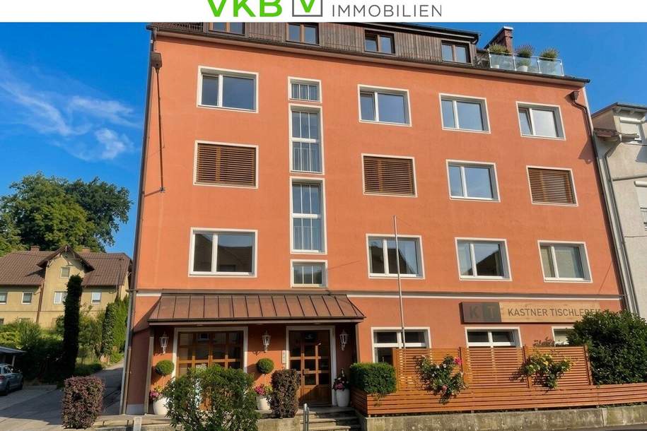 Gemütliche Dachgeschosswohnung in gefragter Wohnlage - Leonding/Gaumberg, Wohnung-miete, 638,00,€, 4060 Linz-Land