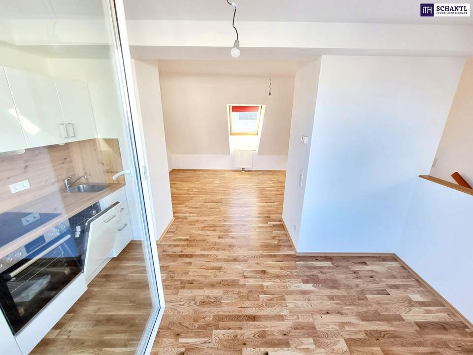 Summer Sale! Wo dein Leben Weitblick bekommt - Kompakte 2-Zimmer im Dachgeschoss mit Terrasse und Fernblick! Traumhaft saniertes Altbauhaus + Stylisches Stiegenhaus + Tolle Infrastruktur und Anbindung + Lebensqualität! Auch für Anleger interessant!