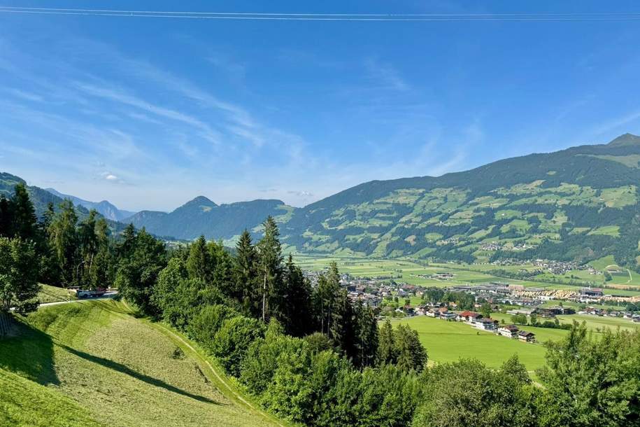 PREISUPDATE im Zillertal – aussichtsreiches Baugrundstück mit attraktiver Widmung & hoher Bebaubarkeit, Grund und Boden-kauf, 495.000,€, 6264 Schwaz