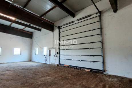 Attraktiver Standort: 1,516 m2 Halle/Lager zu mieten, Gewerbeobjekt-miete, 9.854,00,€, 2474 Neusiedl am See