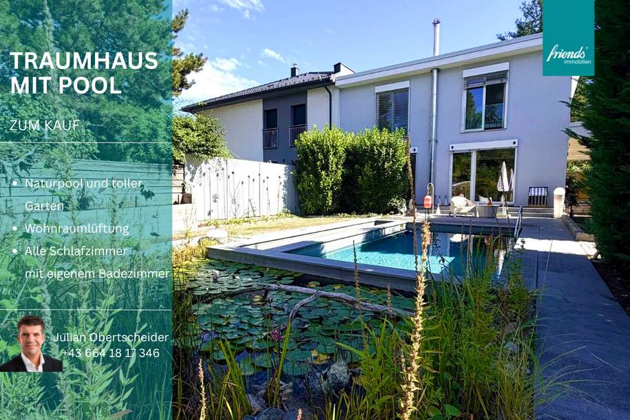 Traumhaus mit Pool, Haus-kauf, 668.000,€, 2700 Wiener Neustadt(Stadt)
