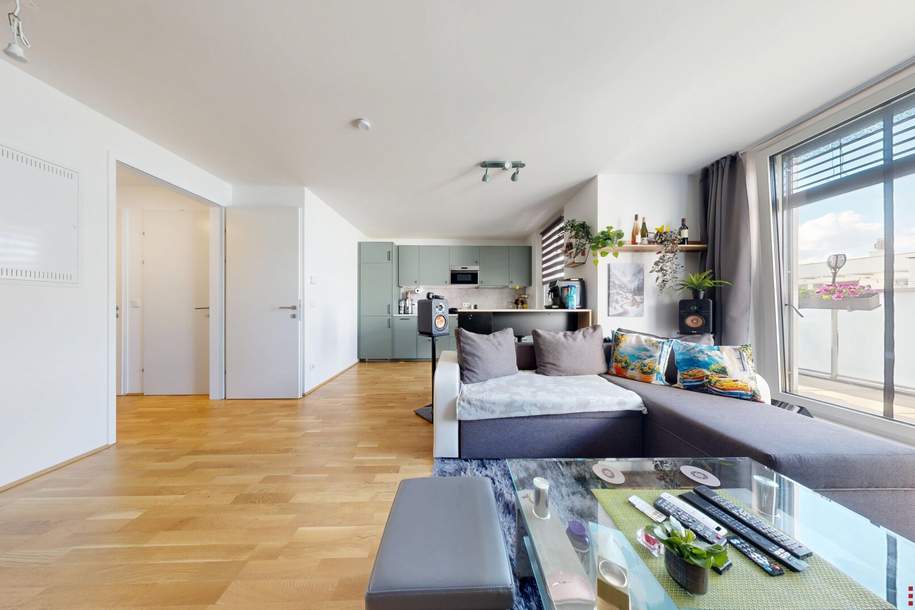 Charmante Neubauwohnung mit großzügiger Freifläche in Kaiserebersdorf I 360° Besichtigung, Wohnung-kauf, 219.000,€, 1110 Wien 22., Donaustadt