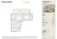 2-Zimmer-Dachgeschosswohnung mit Terrasse!