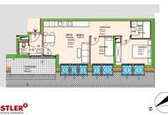 Ihr neues Eigenheim am Marchfeldkanal | Wunderschöne Dachgeschosswohnung mit Terrasse