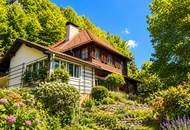 Velden am Wörthersee - Rückzugsort am Waldrand: charmantes Zweifamilienhaus in sonniger Aussichtslage