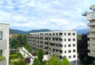 Modernes Wohnen in der Penthouse-Etage mit 2 Terrassen und Tiefgaragenplatz im Wohnpark Gösting!