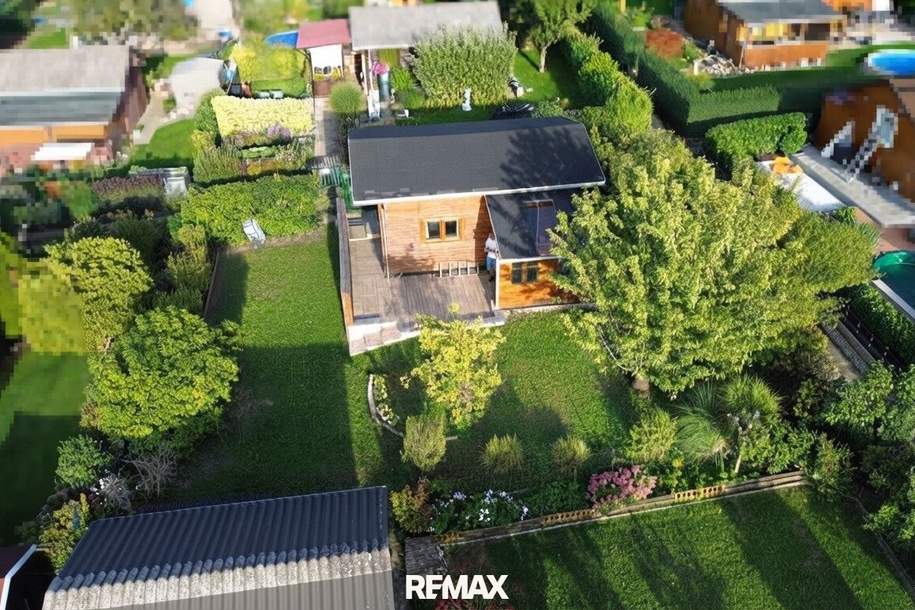 Top Freizeitanlage mit Garten und Terrasse in Linz – gepflegt, 2 Zimmer, nur 79.000 €!, Haus-kauf, 79.000,€, 4030 Linz(Stadt)