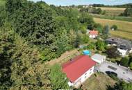 Einfamilienhaus in Ruhelage am Ende einer Sackgasse in Stegersbach mit Garten, Garage & Balkon
