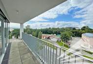 Lichtdurchflutete, große 2 Zimmer-Neubauwohnung mit großer Terrasse & Küche!