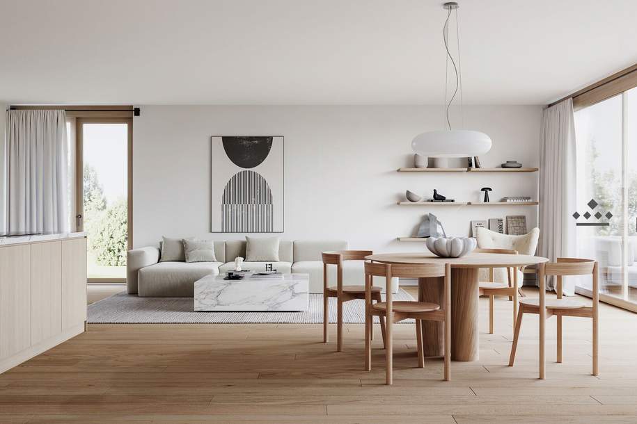 Modern Apartment: Familienapartment mit elegantem Wohnflair und Grünblick, Wohnung-kauf, 1.239.000,€, 1190 Wien 19., Döbling