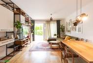 Neuwertige Gartenwohnung mit Terrasse und 2 Garagenplätze