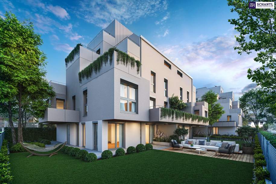 Frühlingsaktion! Hier will ich leben! TOP-Neubauprojekt im Grünen + Wärmepumpe und Solaranlage + Ideale Raumaufteilung und Terrasse + Garage + Beste Vermietbarkeit! Jetzt zugreifen!, Wohnung-kauf, 302.829,€, 1220 Wien 22., Donaustadt
