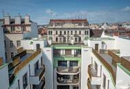 LUXUS-PENTHOUSE DIREKT AM NASCHMARKT! Grandiose Dachterrasse mit traumhaften Wienblick