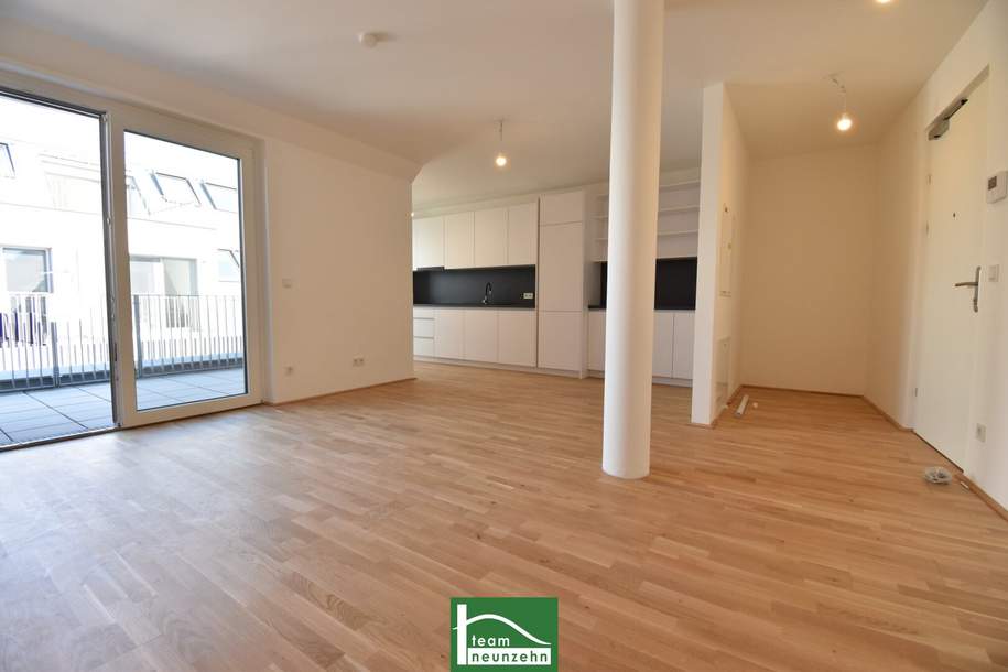 Über den Wolken .... Erstbezug im DG mit Terrasse und Küche in Bestlage unweit der U1 - Kagraner Platz - sofort beziehbar, Wohnung-kauf, 479.000,€, 1220 Wien 22., Donaustadt