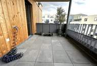 Wunderschöne &amp; vollmöblierte 2-Zimmerwohnung in absoluter Ruhelage mit schönem Ausblick von großer Terrasse - en suite Badezimmer inklusive