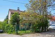 Grünruhelage: Baugrund mit Abbruchhaus zwischen Hanusch KH und Flötzersteig