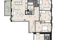 Stilvolle 123m² Wohnung mit Südbalkon, Garage und moderner Ausstattung