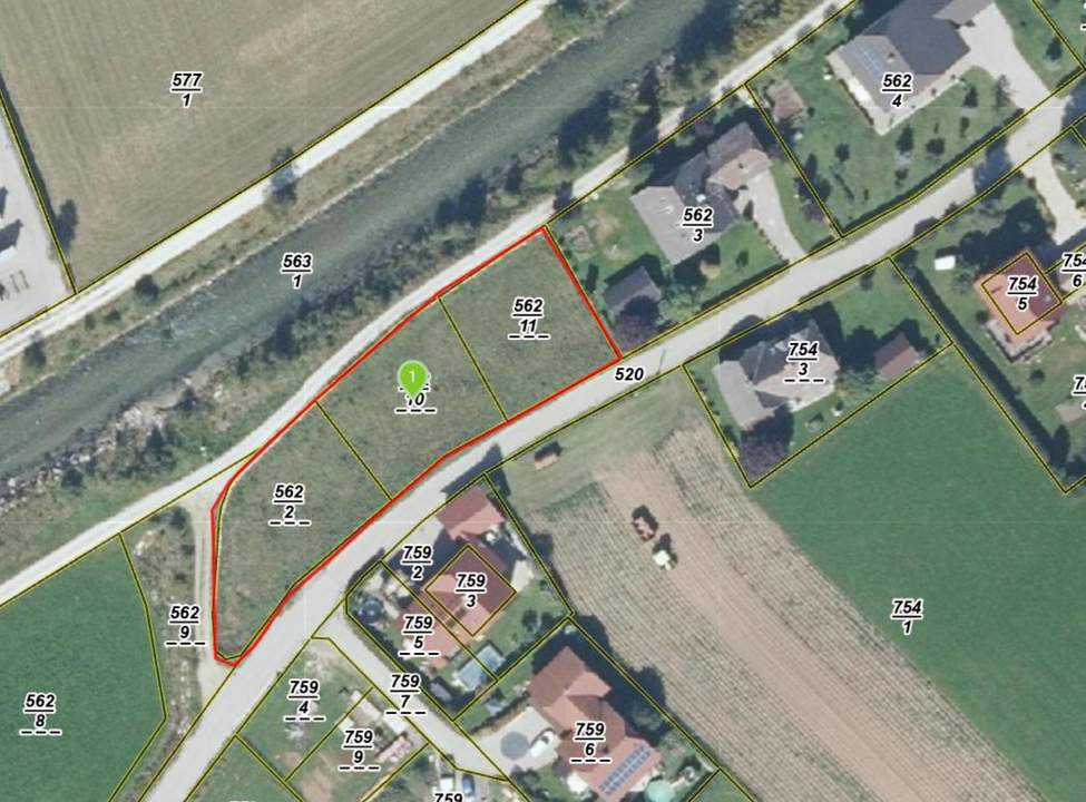 3 sonnige Baugrundstücke an der Muhr, einzeln oder gesamt erwerbbar