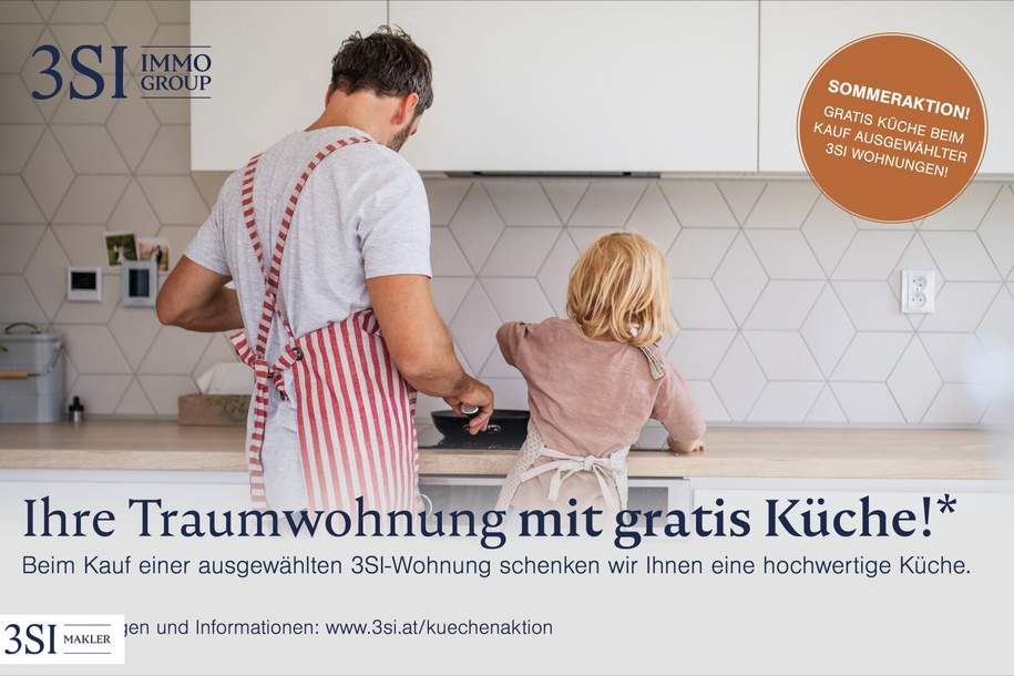 Die Symbiose: Traumhafte Dachgeschoßwohnung mit 2 Terrassen, Wohnung-kauf, 766.063,€, 1140 Wien 14., Penzing