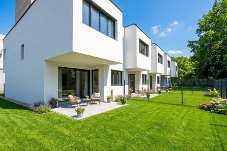 ERSTBEZUG | Wohnen am Fluss | Garten | Terrasse | Panoramablick, Haus-kauf, 394.000,€, 2490 Wiener Neustadt(Land)