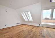 Neuer Preis! Ein Traum im Dach! Luftwärmepumpe + Blick über Wien + Riesenterrasse + High Quality + Rundum saniertes Altbauhaus! Ab ins stylische Dachgeschoss mit WOW-Effekt!