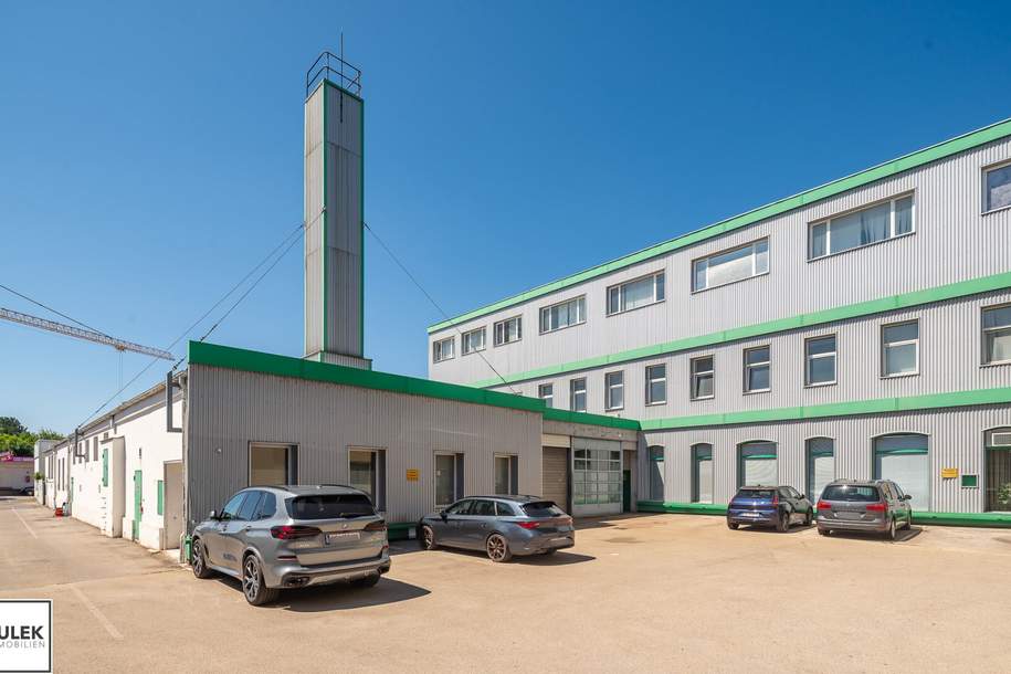Grundstück mit vier Baukörpern - Büro-, Geschäfts- und Gewerbegebäude inkl. Parkplätzen in Vösendorf, Gewerbeobjekt-kauf, 6.440.000,€, 2331 Mödling