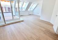 Leistbare Familien-Wohnung im Dachgeschoss! Toll aufgeteilt + Zentrumsnah + 3 Zimmer mit Terrasse + Frisch saniert + Hauseigene Tiefgarage! Besser geht es nicht....
