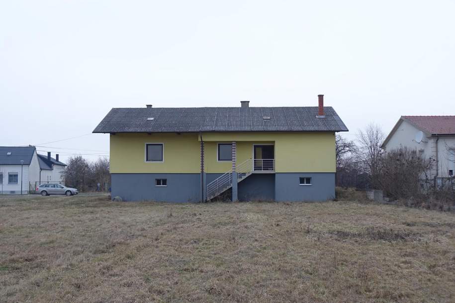 Geräumiges, voll unterkellertes Wohnhaus - zum Fertigstellen!, Haus-kauf, 165.000,€, 7472 Oberwart