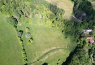Landwirtschaftliches Anwesen mit angeschlossenem Wald und Agrarflächen